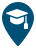 University of East Anglia map pin