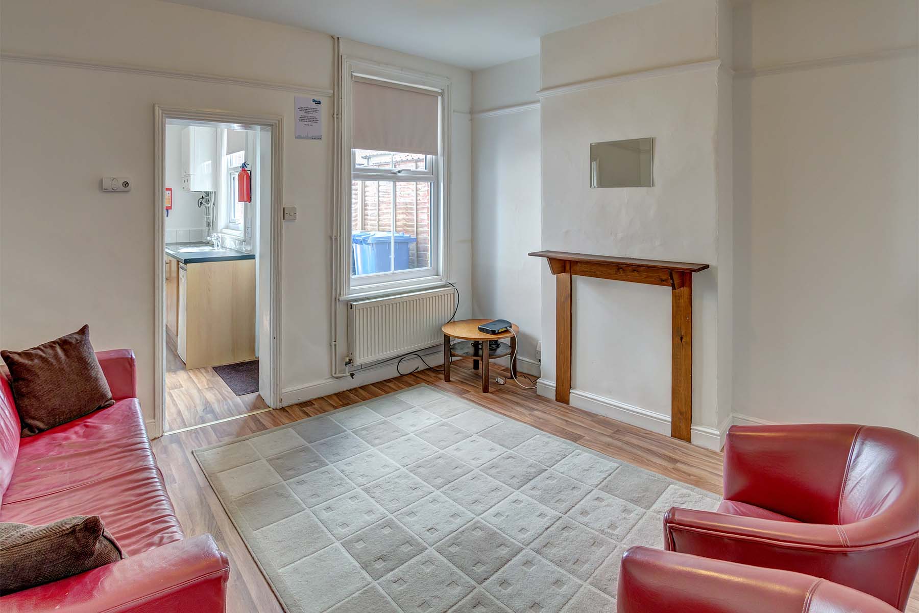 Large living area with sofas