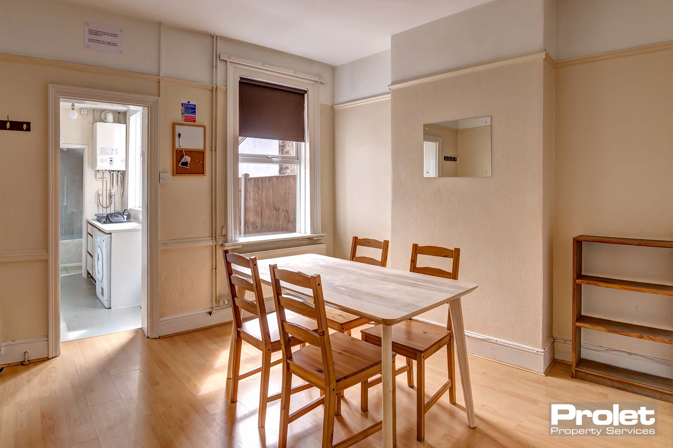 Dining room with dining table set