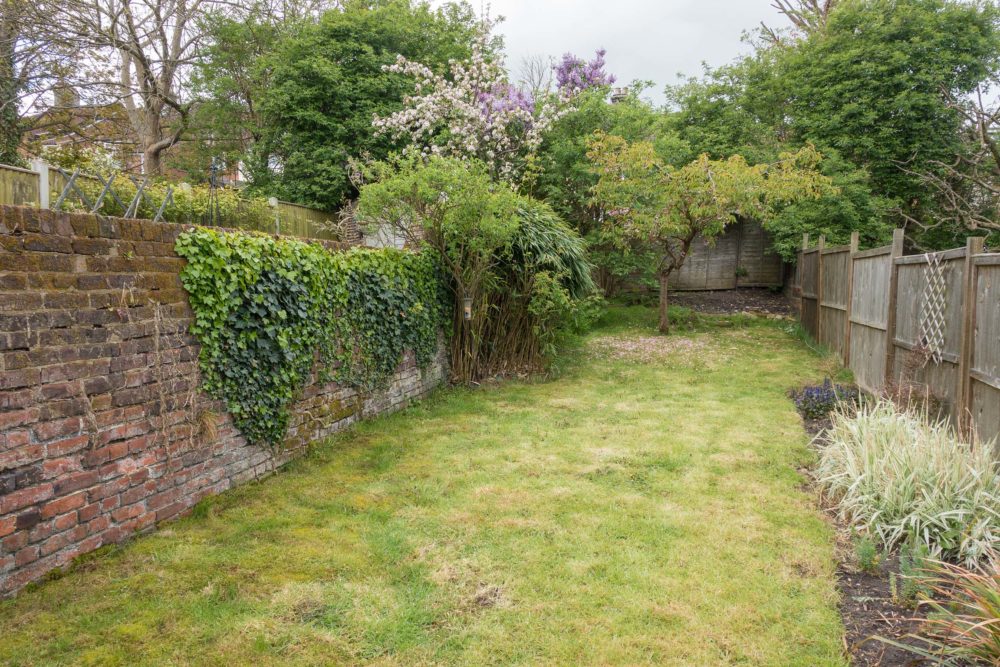 gardens in a rented property