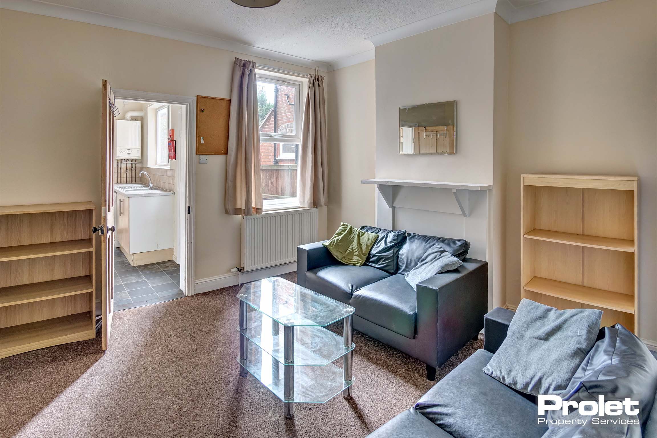 Living room with sofas