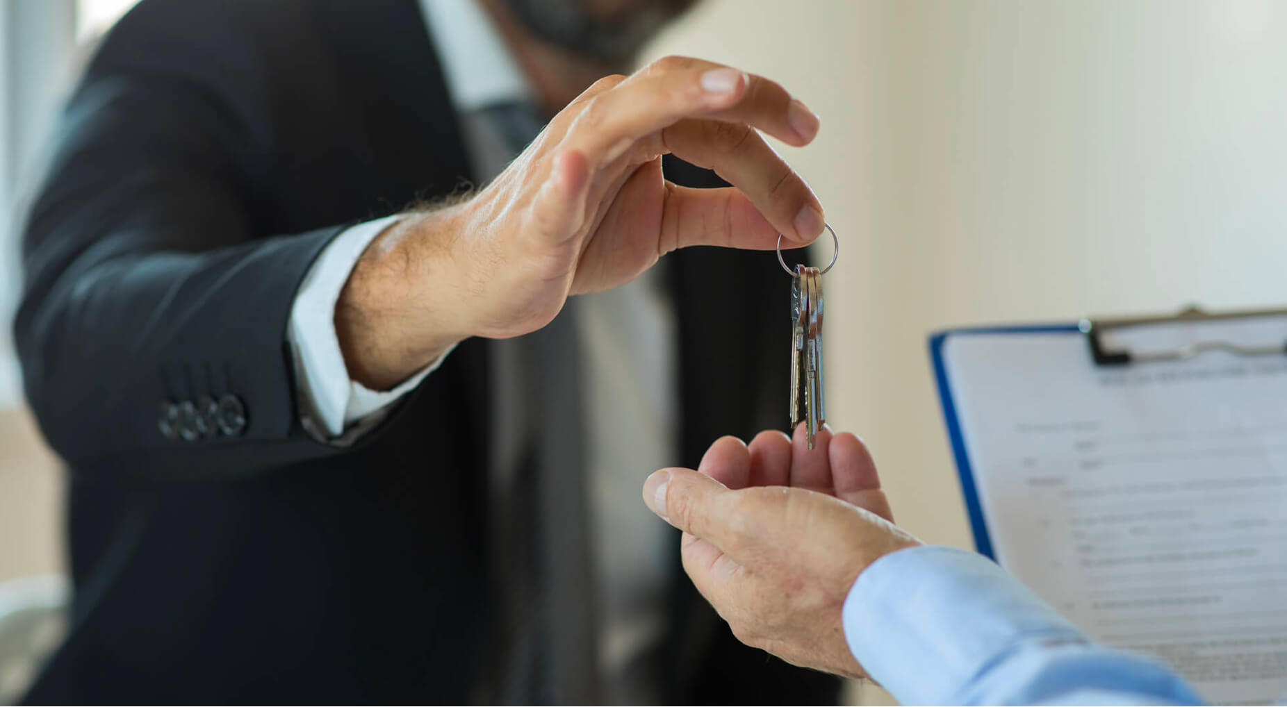 Letting Agents key handover