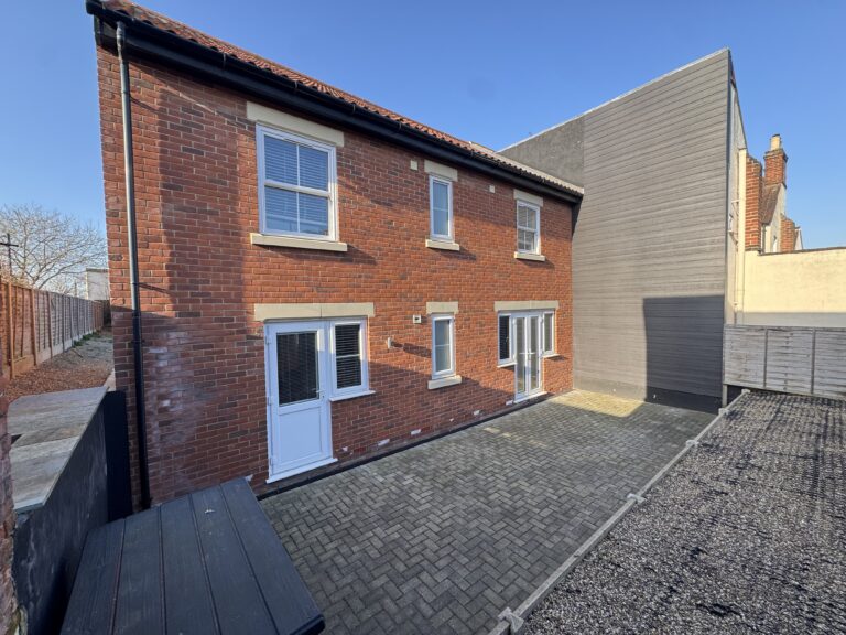 View of property from the rear