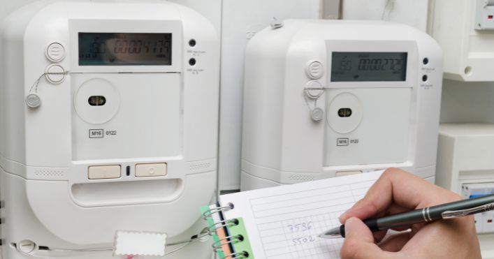 Take meter readings