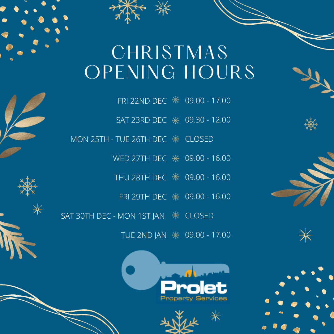 Christmas Opening Hours 2023