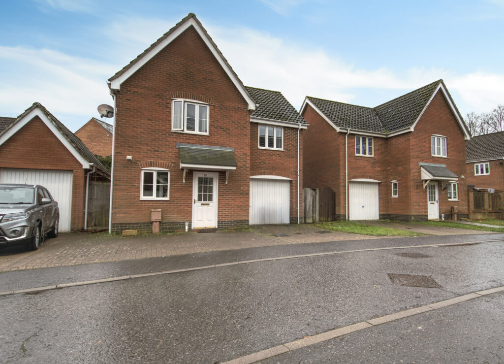 Semi-detached property with driveway